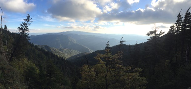 View from Alum Cave Trail