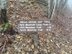 Indian Grave Gap Trailhead