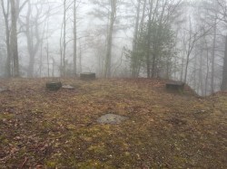 Fire tower site in Indian Grave Gap Trail